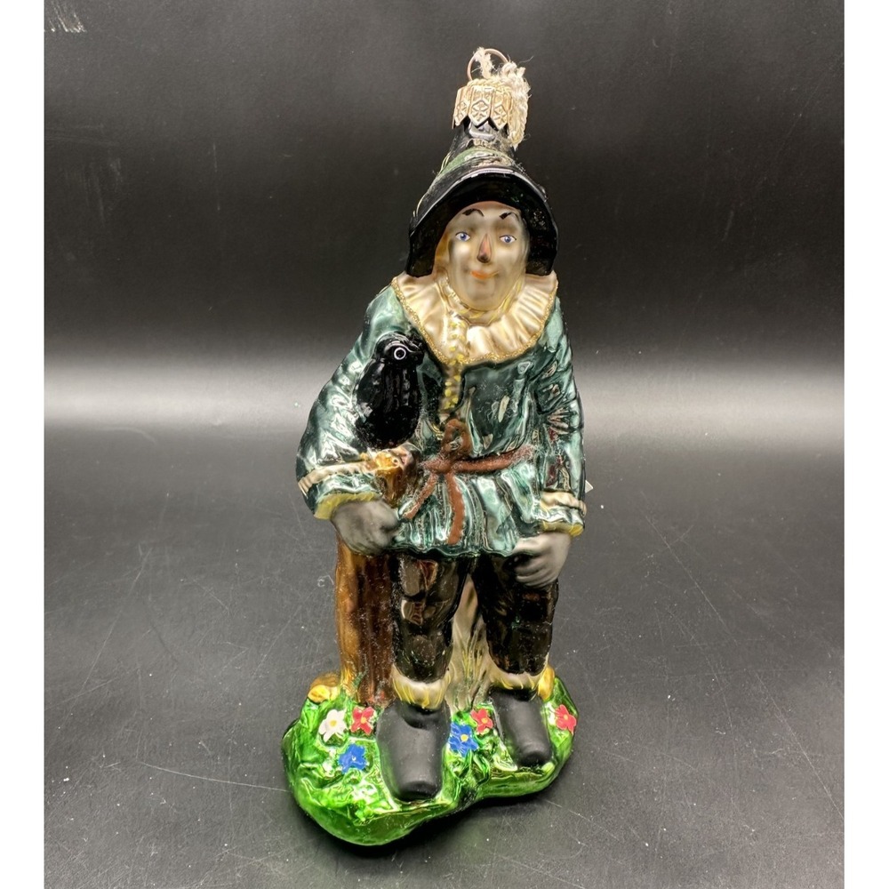 1999 Kurt Adler Polonaise‎ Wizard of Oz Scarecrow Ornament  7"